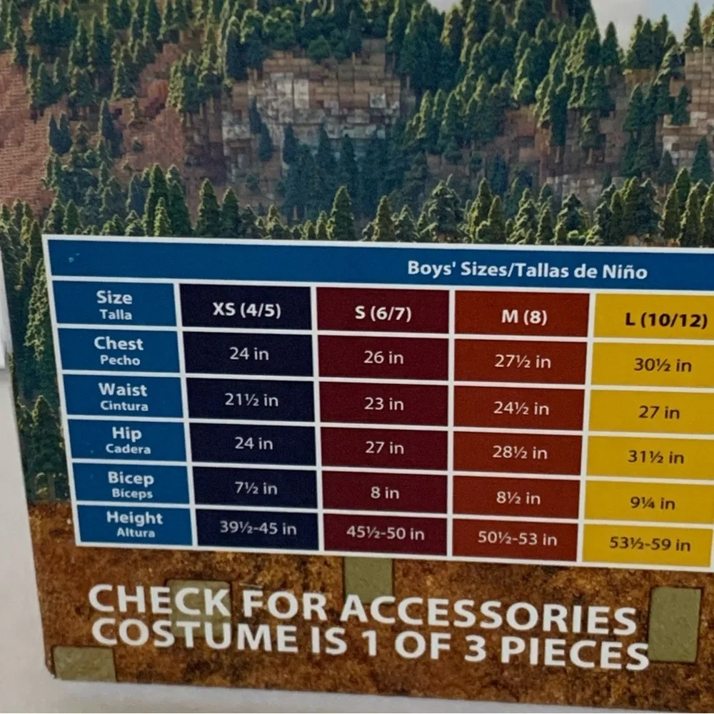 NIB. MINECRAFT Kids Creeper Costume